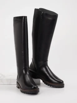 Ralph Harrison – Kniehohe Stiefel aus Leder-Ginger u0026 Glove Discount