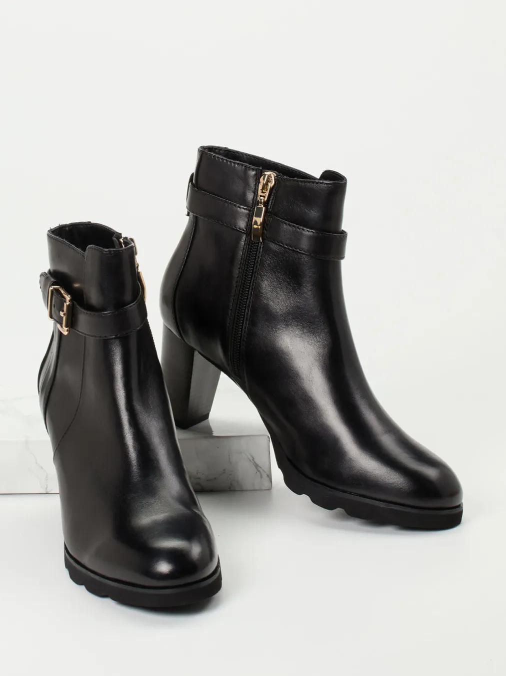 – Stiefelette aus Kalbleder-Ralph Harrison Sale