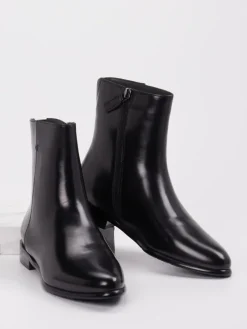 – Stiefelette aus Kalbleder-Ralph Harrison Outlet