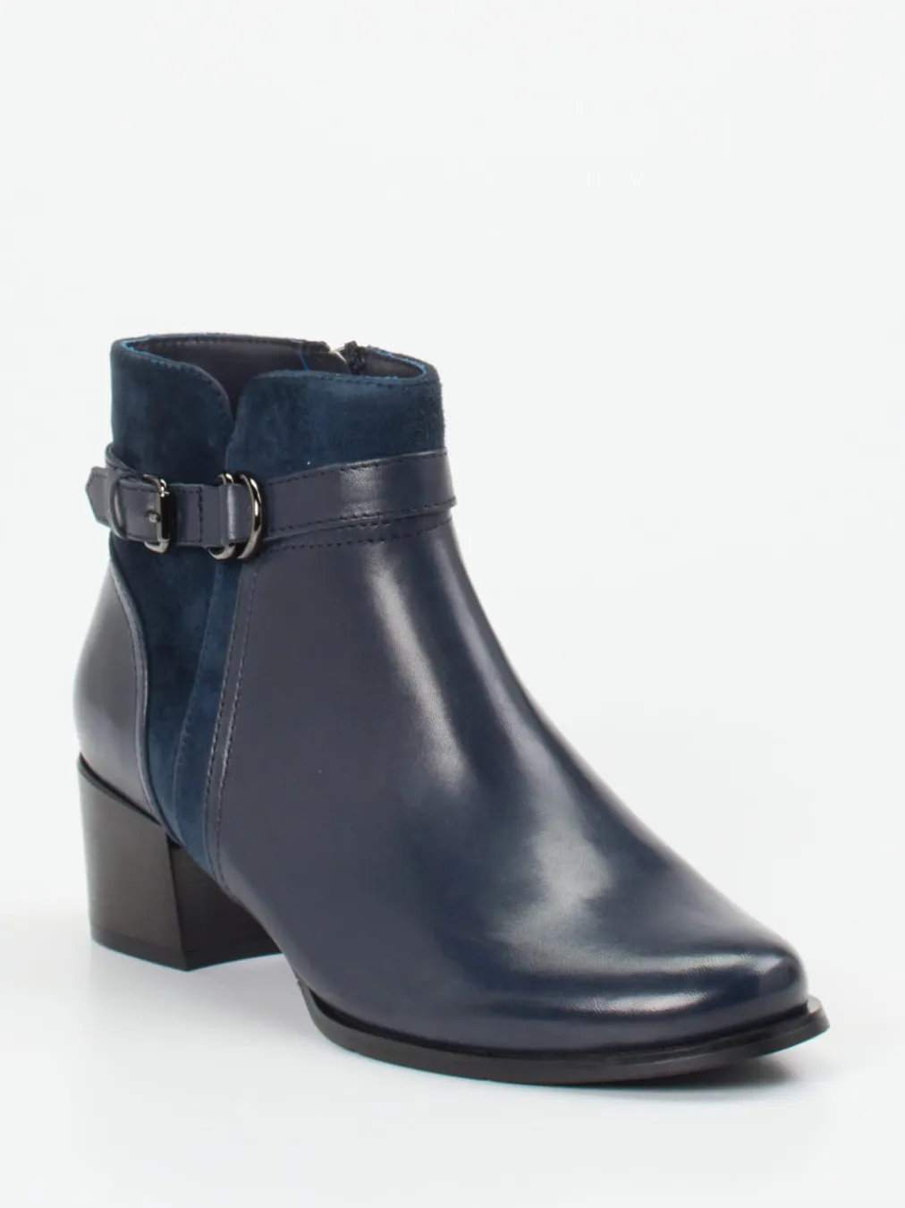 – Stiefelette aus Kalbleder Dunkel-Ralph Harrison Online