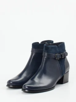 – Stiefelette aus Kalbleder Dunkel-Ralph Harrison Online