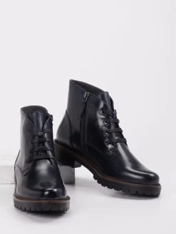 – Stiefeletten aus Lammleder Dunkel-Ralph Harrison Hot