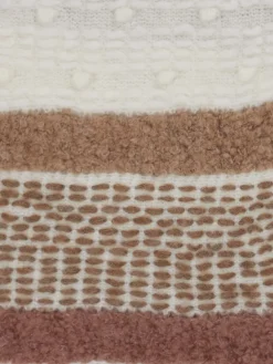 – Strickschal aus Alpaka-Mix cremefarben-Ralph Harrison Online