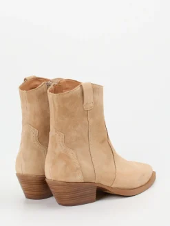 – Western-Stiefeletten aus Veloursleder-Ralph Harrison