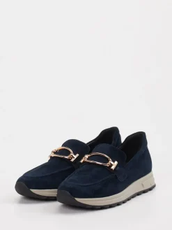 – Slipper aus Veloursleder Dunkel-Rapid Soul Best