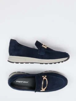 – Slipper aus Veloursleder Dunkel-Rapid Soul Best