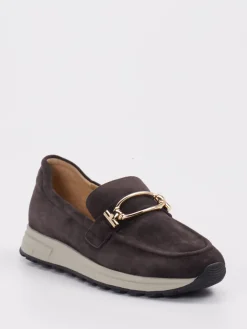 – Slipper aus Veloursleder Dunkel-Rapid Soul Online