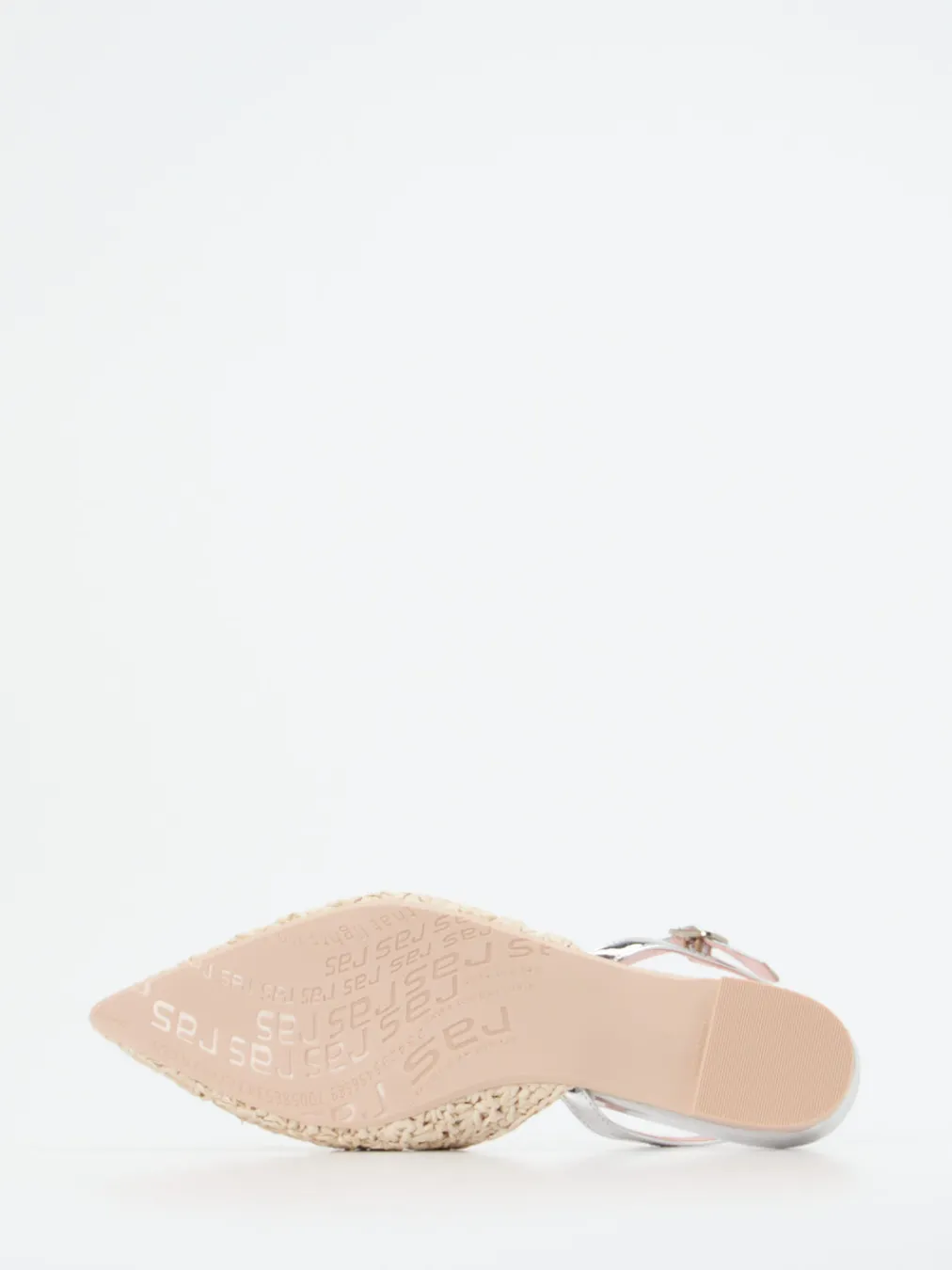 – Slingback-Ballerinas aus Bastgeflecht-RAS Sale