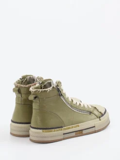 – High-Top Sneaker aus Lammleder-Rebecca White New
