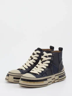 – High-Top Sneaker aus Veloursleder-Rebecca White Online