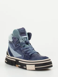 – High-Top Sneaker aus Kalbleder-Rebecca White