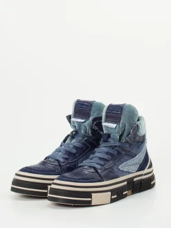 – High-Top Sneaker aus Kalbleder-Rebecca White