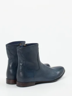 – Stiefeletten aus Lammleder Dunkel-Rebecca White Sale