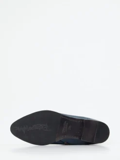 – Stiefeletten aus Lammleder Dunkel-Rebecca White Sale