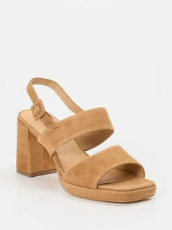 – Sandalen aus Nubukleder cognac-Regarde Le Ciel Sale