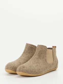 – Chelsea-Hausschuh aus Wollfilz braun-Rohde New