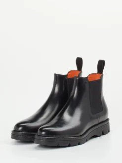 – Chelsea Boots aus Hochglanzleder-Santoni Online