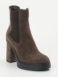 – Chelsea Boots aus Veloursleder-Santoni New