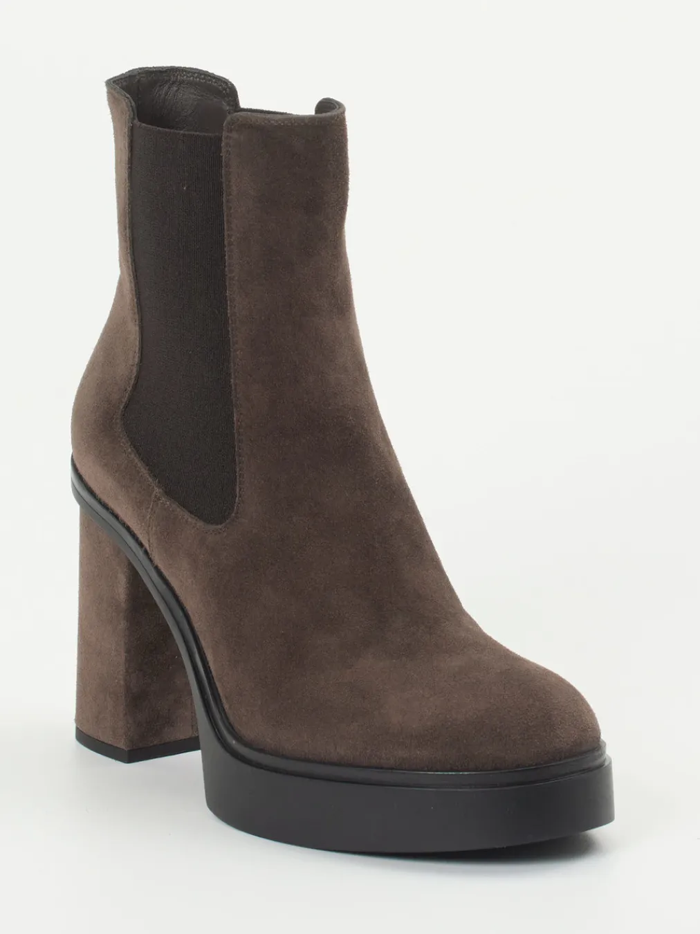 – Chelsea Boots aus Veloursleder-Santoni New