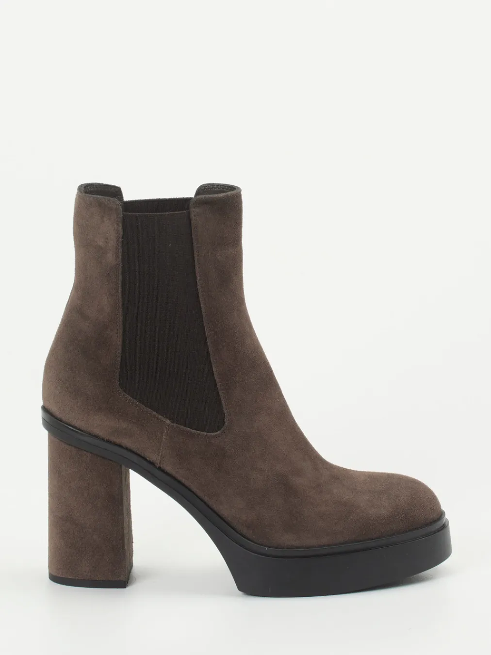 – Chelsea Boots aus Veloursleder-Santoni New