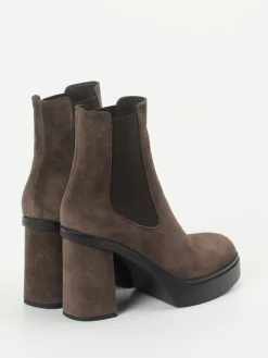 – Chelsea Boots aus Veloursleder-Santoni New