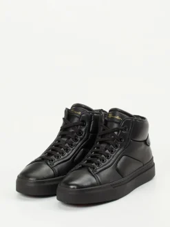 – High-Top Sneaker aus Lammleder-Santoni Best