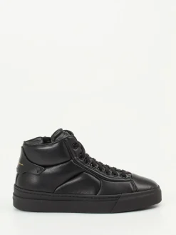 – High-Top Sneaker aus Lammleder-Santoni Best
