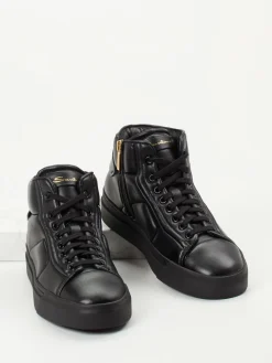 – High-Top Sneaker aus Lammleder-Santoni Best