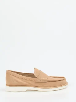 – Loafer aus Veloursleder in-Santoni Sale