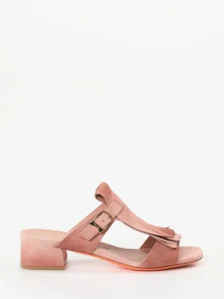 – Mules aus Veloursleder in Alt-Santoni New