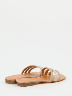 – Pantolette aus Veloursleder in Naturtönen-Santoni Hot