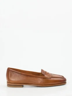 – Penny Loafer aus Kalbleder cognac-Santoni New