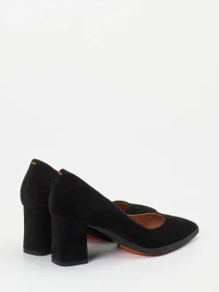 – Pumps aus Veloursleder-Santoni Outlet