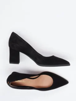 – Pumps aus Veloursleder-Santoni Outlet