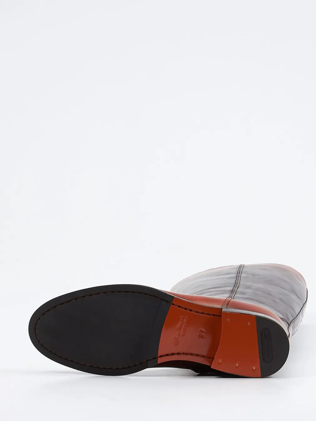 – Reitstiefel aus Kalbleder in Dunkel-Santoni Best