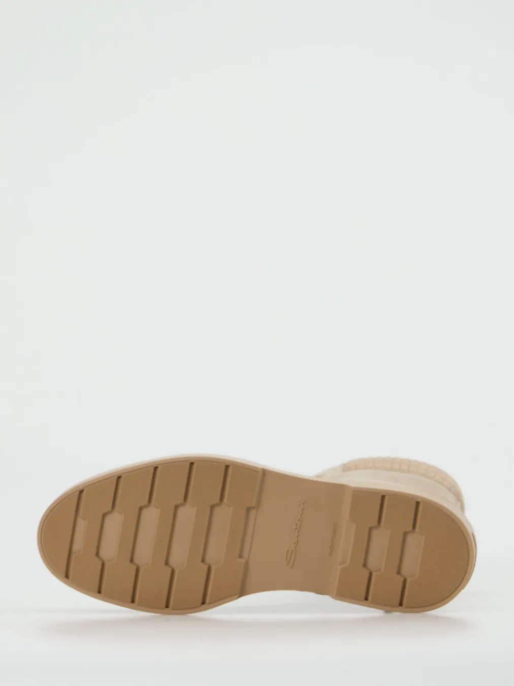 – Schnürstiefelette aus Veloursleder-Santoni New