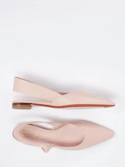 – Slingback-Ballerinas aus Kalbleder-Santoni Hot