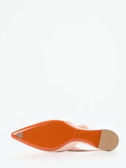 – Slingback-Ballerinas aus Kalbleder-Santoni Hot