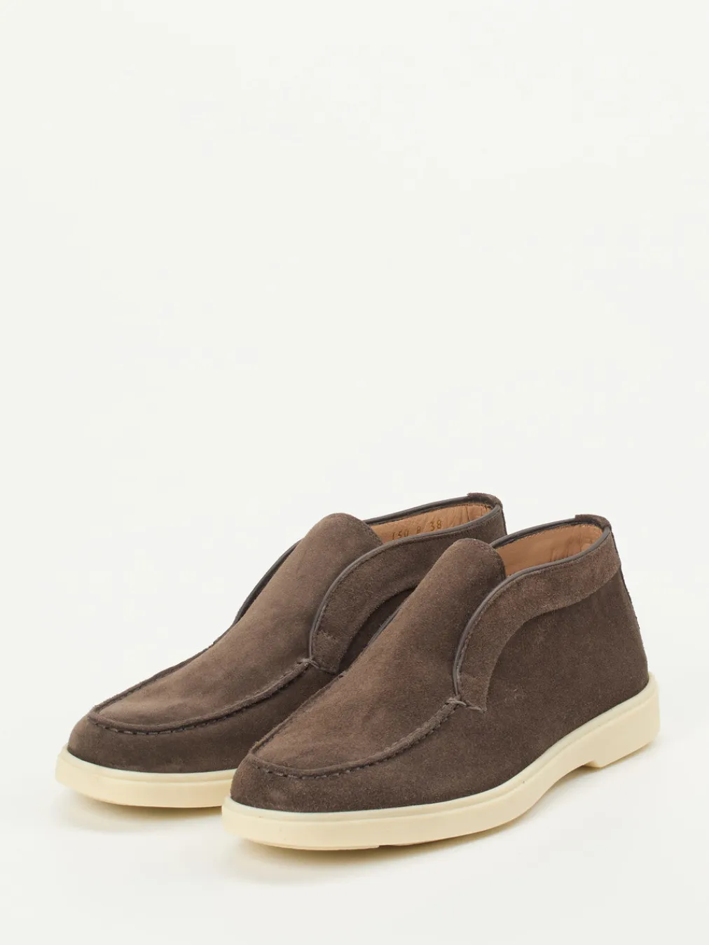 – Slip-On Mokassins aus Veloursleder-Santoni Outlet