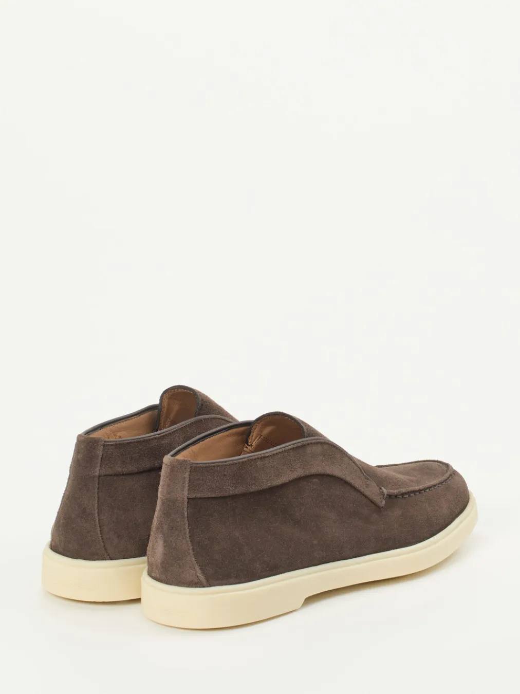 – Slip-On Mokassins aus Veloursleder-Santoni Outlet