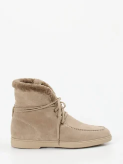 – Stiefelette aus Veloursleder-Santoni Online