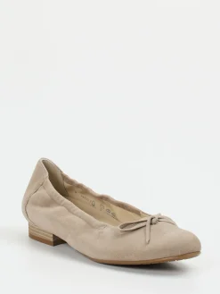 – Ballerinas aus Veloursleder in grau-Semler Clearance