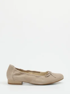 – Ballerinas aus Veloursleder in grau-Semler Clearance