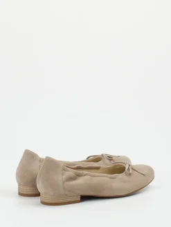 – Ballerinas aus Veloursleder in grau-Semler Clearance