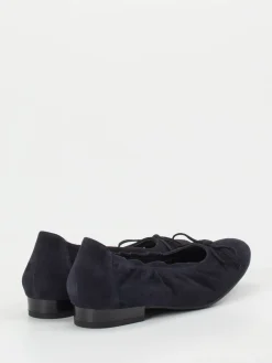 – Ballerinas aus Veloursleder in Dunkel-Semler Hot