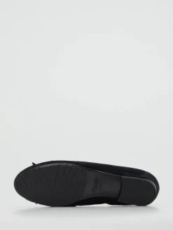 – Ballerinas aus Veloursleder in Dunkel-Semler Hot