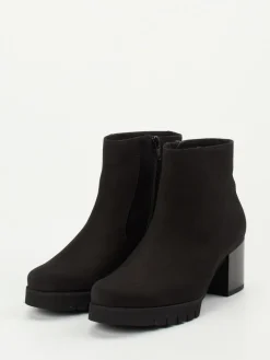 – Blockabsatz-Stiefelette aus Nubukleder-Semler Hot