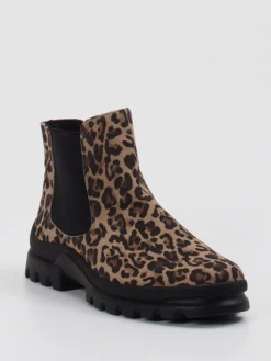 – Chelsea Boots aus geprägtem Leder sand-Semler Best