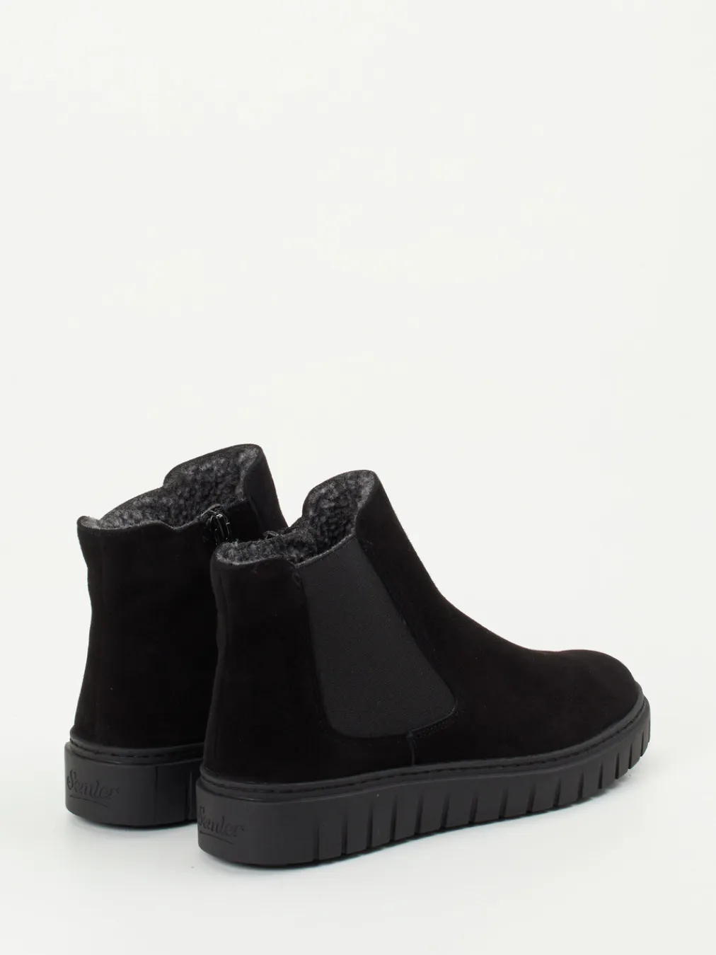 – Chelsea-Stiefelette aus Veloursleder-Semler Discount