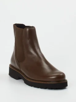 – Chelsea-Stiefelette aus Kalbleder schoko-Semler Sale